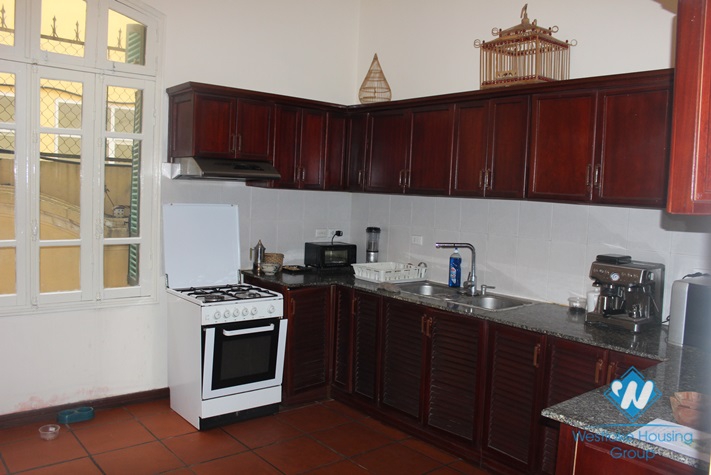 French villa with swimming pool for rent in Tay Ho, Hanoi